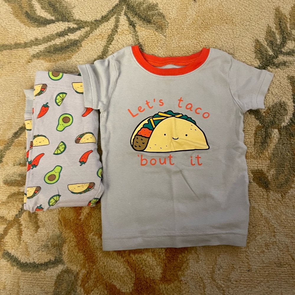 Let’s taco about it PJ set